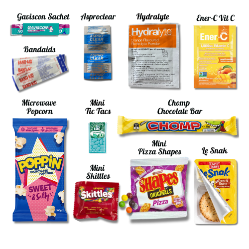 Snack-Over Kit *NEW* Unisex Recovery Kit + Snack Pack