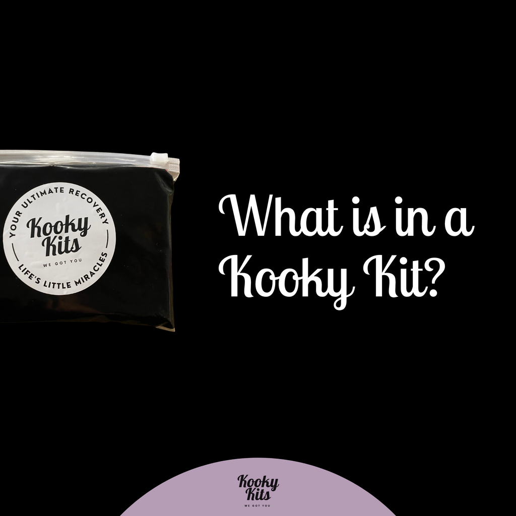 What is in a Kooky Kits Hangover Kit?