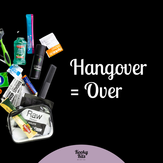 What is in a Kooky Kits Hangover Kit?